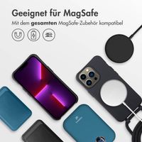 imoshion Color Backcover mit abnehmbarem Handykette und MagSafe Apple iPhone 13 Pro - Schwarz