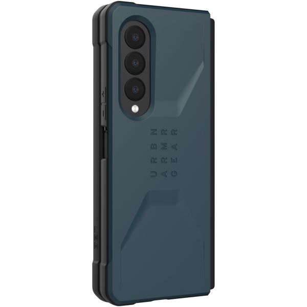 UAG Civilian Backcover für das Samsung Galaxy Z Fold3 - Blau