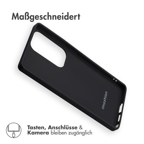 imoshion Color TPU Hülle für das Samsung Galaxy S25 Ultra - Schwarz