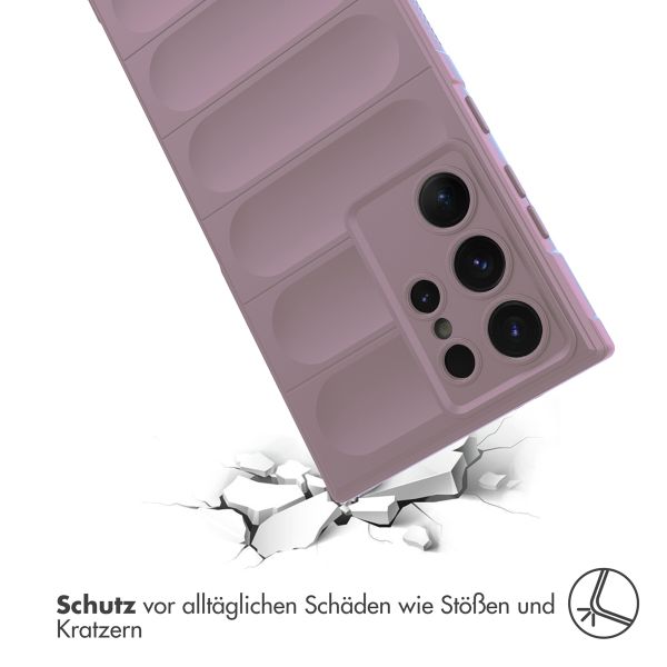 imoshion EasyGrip Back Cover für das Samsung Galaxy S24 Ultra - Violett