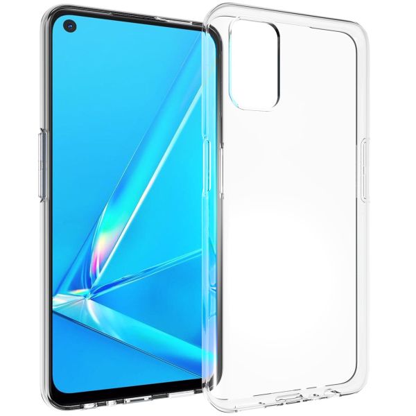 Accezz TPU Clear Cover für das Oppo A52 / A72 / A92 - Transparent