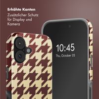 Selencia Vivid Rückabdeckung mit MagSafe Apple iPhone 17 - Pied-de-Poule