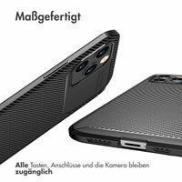 imoshion Carbon-Hülle Apple iPhone 12 Pro Max - Schwarz