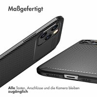 imoshion Carbon-Hülle für das iPhone 12 Pro Max - Schwarz