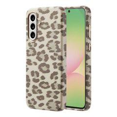 Selencia Sabi Backcover Leopardenmuster mit MagSafe Samsung Galaxy A56 - Soft Ivory