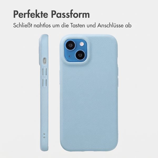 imoshion Texture Backcover Apple iPhone 14 / 13 - Hellblau
