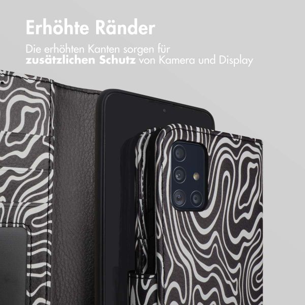 imoshion Design Klapphülle Samsung Galaxy A51 - Black And White