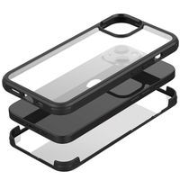 Valenta Full Cover 360° Tempered Glass für das iPhone 13 Mini - Schwarz