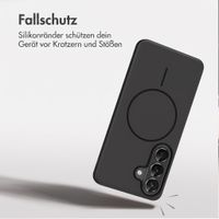 imoshion Color Backcover mit Thin MagSafe Ring Samsung Galaxy S26 - Schwarz