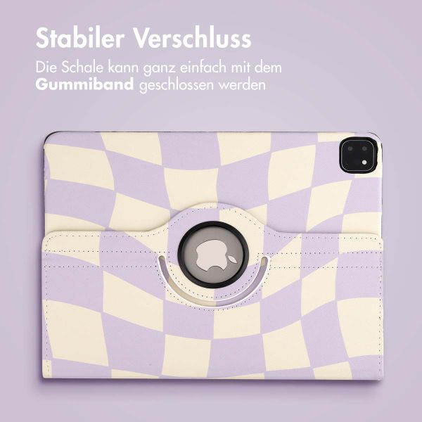 imoshion 360° drehbare Design Klapphülle Apple iPad Pro 12.9 (2018/2020/2021/2022) - Dancing Cubes