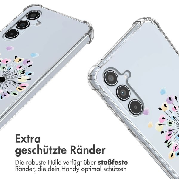 imoshion Design Hülle mit Band für das Samsung Galaxy A35 - Sandstone Dandelion