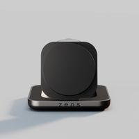 Zens Nightstand Charger Pro 2 next gen - Kabelloses Ladegerät für Telefon / Earbuds / Apple Watch - MagSafe und Qi2 - Schwarz
