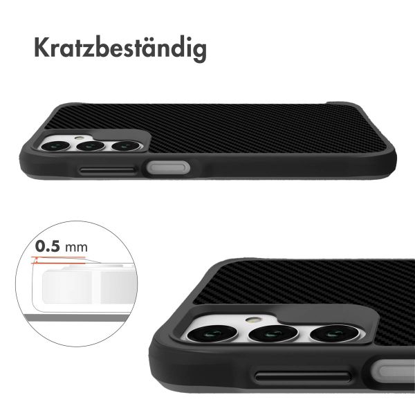 imoshion Rugged Hybrid Carbon Case Samsung Galaxy A25 (5G) - Schwarz