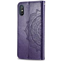 Mandala Klapphülle Xiaomi Redmi 9A - Violett