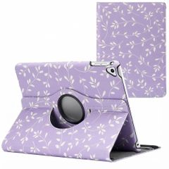 imoshion 360° drehbare Design Klapphülle Apple iPad 6 (2018) 9.7 Zoll / iPad 5 (2017) 9.7 Zoll / Air 2 (2014)/Air 1 (2013) - Lavender Flowers