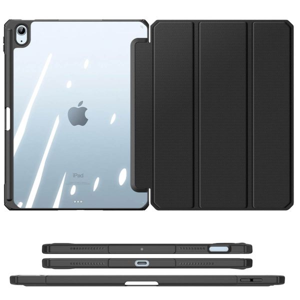 Dux Ducis Toby Klapphülle Apple iPad Air 5 (2022) / Air 4 (2020) - Schwarz