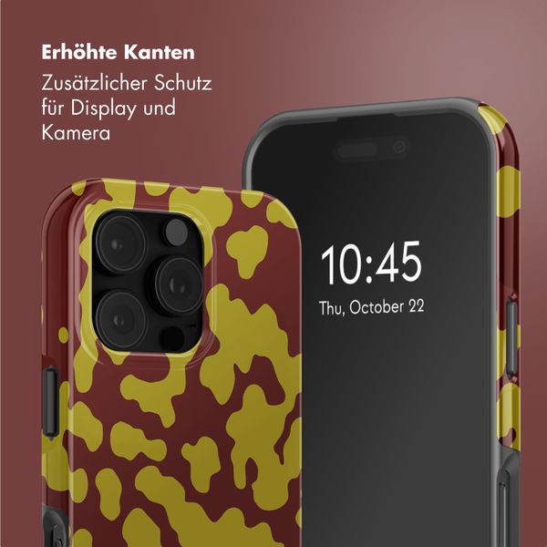 Selencia Vivid Rückabdeckung mit MagSafe Apple iPhone 16 Pro - Moo'd Olive Dust