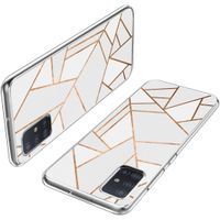 imoshion Design Hülle für das Samsung Galaxy A51 - White Graphic