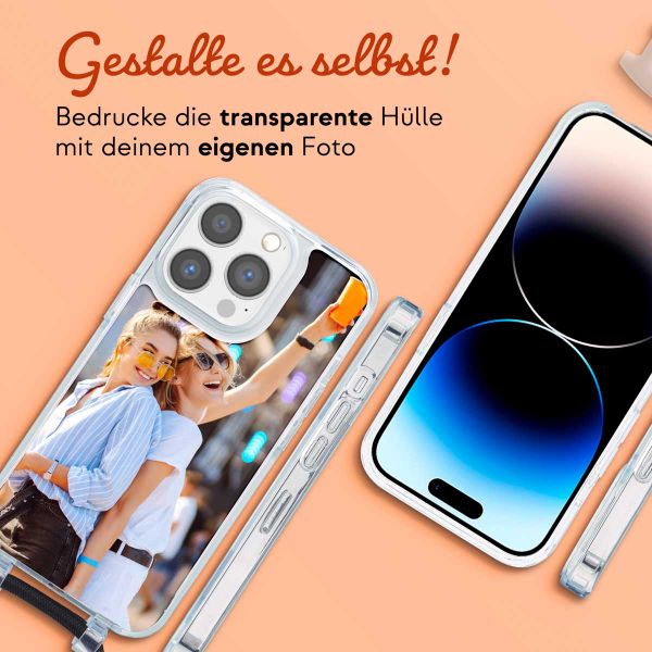 Gestalte deine eigene MagSafe Hülle mit abnehmbarem Band Apple iPhone 14 Pro - Transparent
