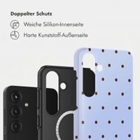 Selencia Vivid Rückabdeckung mit MagSafe Samsung Galaxy S25 - Happy Dots Digital Sky