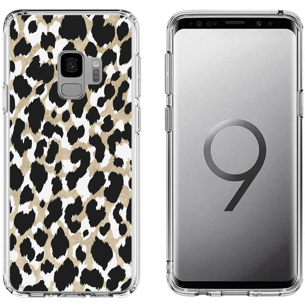 imoshion Design Hülle für das Samsung Galaxy S9 - Leopard / Schwarz