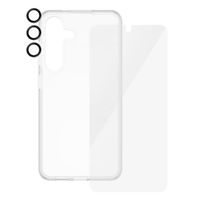 SAFE by PanzerGlass 3-in-1-Schutzpaket - Hülle + Schutzfolie + Kameraschutz Samsung Galaxy S24 - Transparent