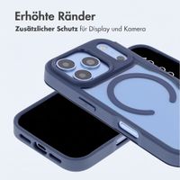 imoshion Transparente Bookcase mit MagSafe Apple iPhone 18 Pro / 17 Pro - Blau