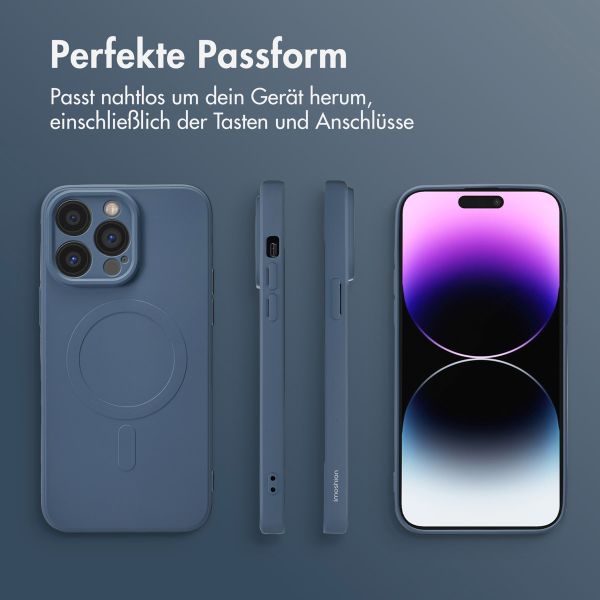 imoshion Color Back Cover mit MagSafe für das Apple iPhone 14 Pro Max - Dunkelblau