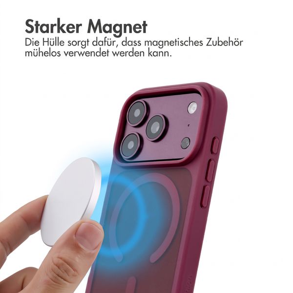 imoshion Color Guard Back Cover mit MagSafe Apple iPhone 18 Pro Max / 17 Pro Max - Violett