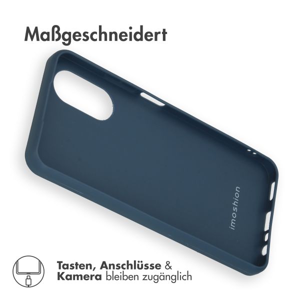 imoshion Color TPU Hülle für das Oppo A17 - Dunkelblau