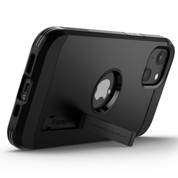 Spigen Tough Armor™ Case für das Apple iPhone 13 - Schwarz