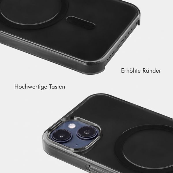 Accezz Lite Backcover mit MagSafe Apple iPhone 13 - Smokey Clear