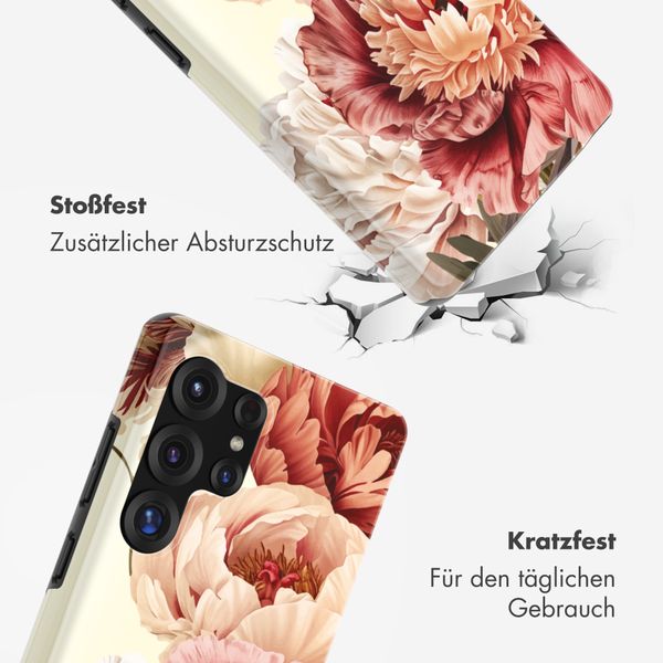 Selencia Vivid Back Cover Samsung Galaxy S25 Ultra - Vintage Peony