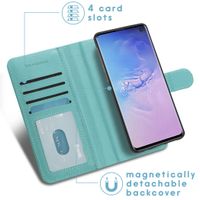 imoshion Luxuriöse Portemonnaie-Klapphülle Samsung Galaxy S10 - Türkis