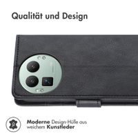 imoshion Luxuriöse Klapphülle Realme GT 8 Pro - Schwarz