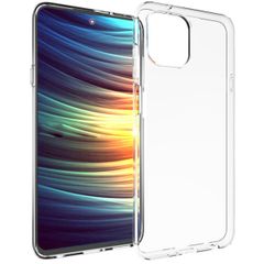Accezz Clear TPU Backcover Motorola Edge 20 Lite - Transparent