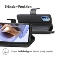 imoshion Luxuriöse Klapphülle Motorola Moto G14 - Schwarz