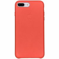 Apple Leder-Case Orange für das Apple iPhone 8 Plus / 7 Plus