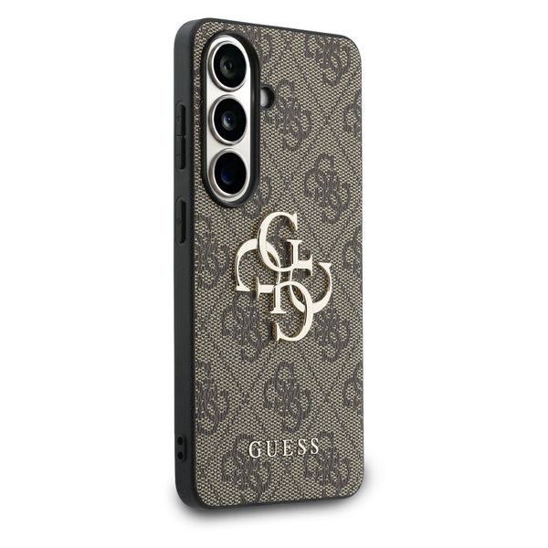 Guess 4G Metal Logo Back Cover Samsung Galaxy S26 - Braun