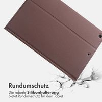 Accezz Classic Klapphülle Apple iPad 9 (2021) 10.2 Zoll / iPad 8 (2020) 10.2 Zoll / iPad 7 (2019) 10.2 Zoll - Braun