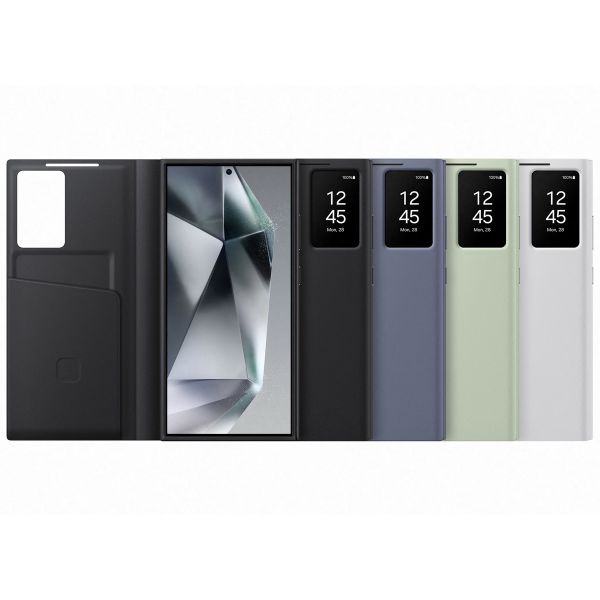 Samsung Original S View Klapphülle für das Galaxy S24 Ultra - White