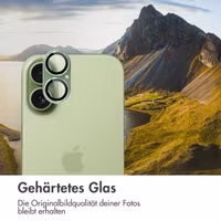 imoshion Kameraprotektor aus Glas 2er-Pack für das Apple Apple iPhone 17 - Sage Green