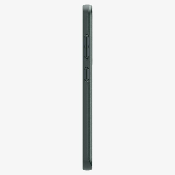 Spigen Thin Fit Backcover mit MagSafe Samsung Galaxy S25 - Abyss Green