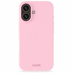 Holdit Silicone Case für das iPhone 16 - Pink