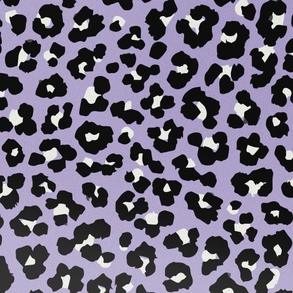 imoshion Design Hülle iPhone 16 Pro - Leopard Lilac