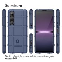 imoshion Rugged Shield Backcover Sony Xperia 1 V - Dunkelblau