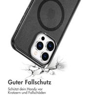 imoshion Sparkle Back Cover mit MagSafe für das iPhone 15 Pro Max - Glitzer Schwarz