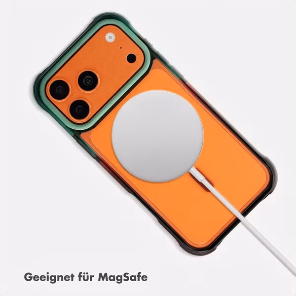 Selencia Gradient MagSafe Back Cover Apple iPhone 17 Pro Max - Grün / Braun