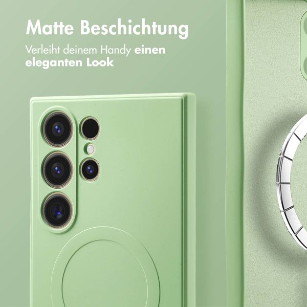 imoshion Color Back Cover mit MagSafe Samsung Galaxy S24 Ultra - Grün