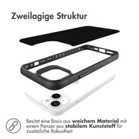 imoshion Rugged Hybrid Carbon Case für das iPhone 14 Plus - Schwarz